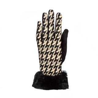 Дамски ръкавици, Дамски ръкавици Kama черен цвят - Kalapod.bg